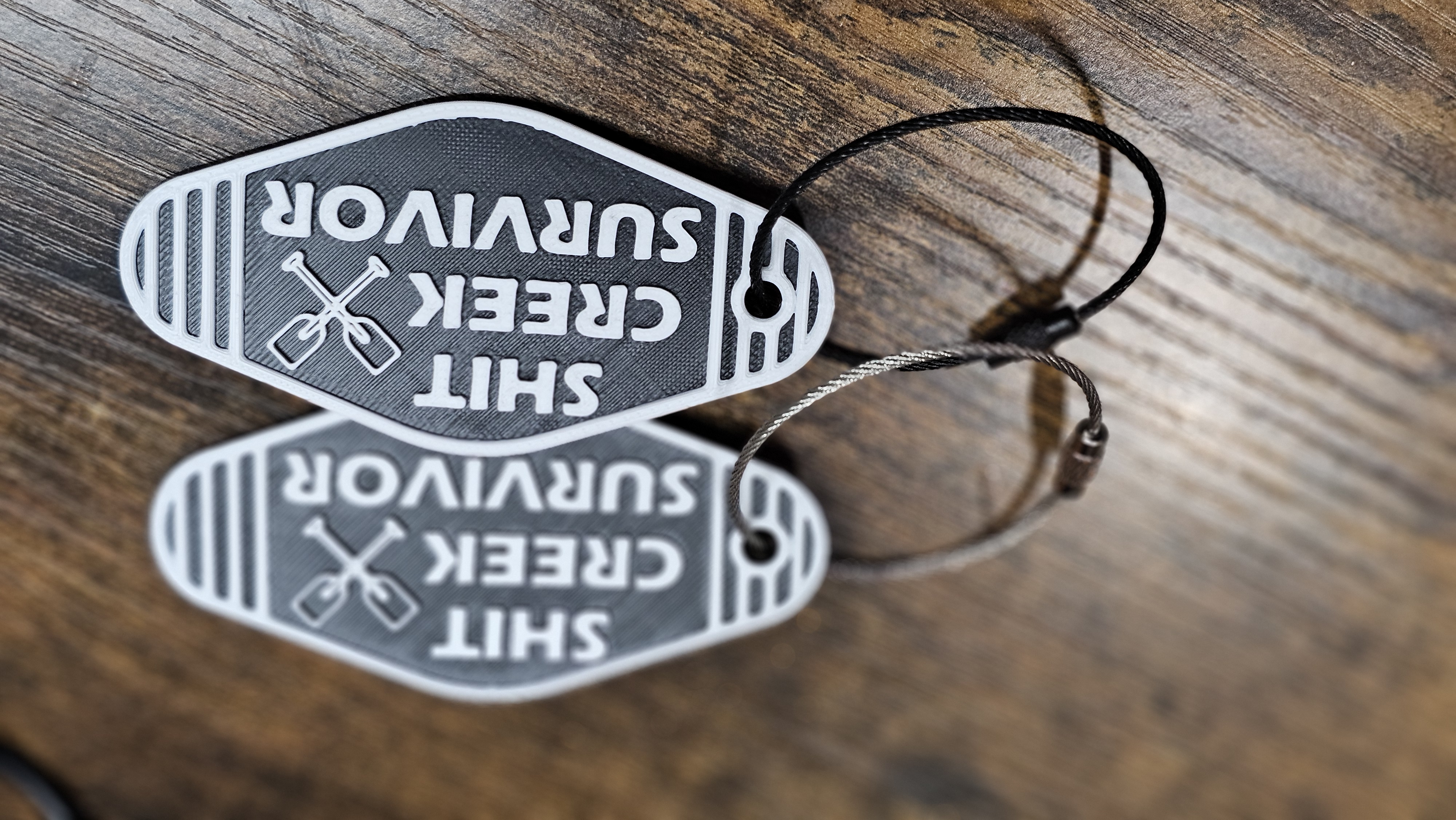 Custom Keychain - Personalized 3D printed keychain